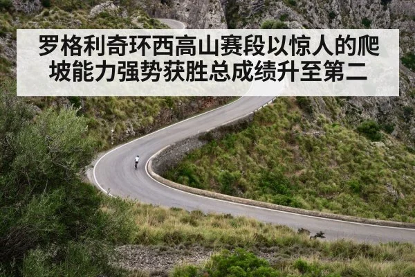 罗格利奇环西高山赛段以惊人的爬坡能力强势获胜总成绩升至第二